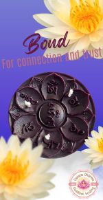 Purple secret sealing candle for connection and emotional healing – Canace Dharma