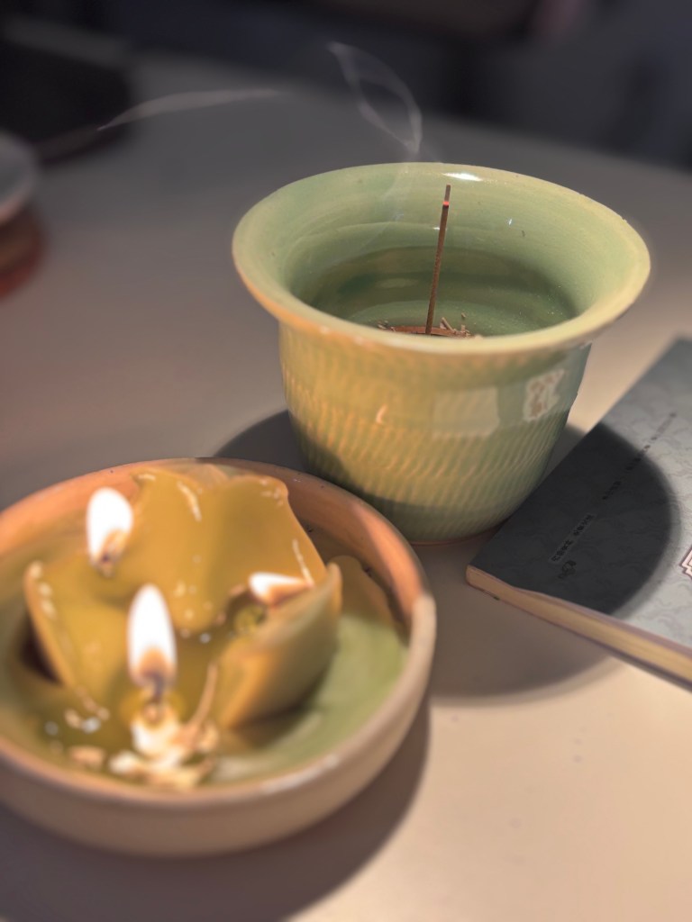 Canace Dharma candle checkout page picture