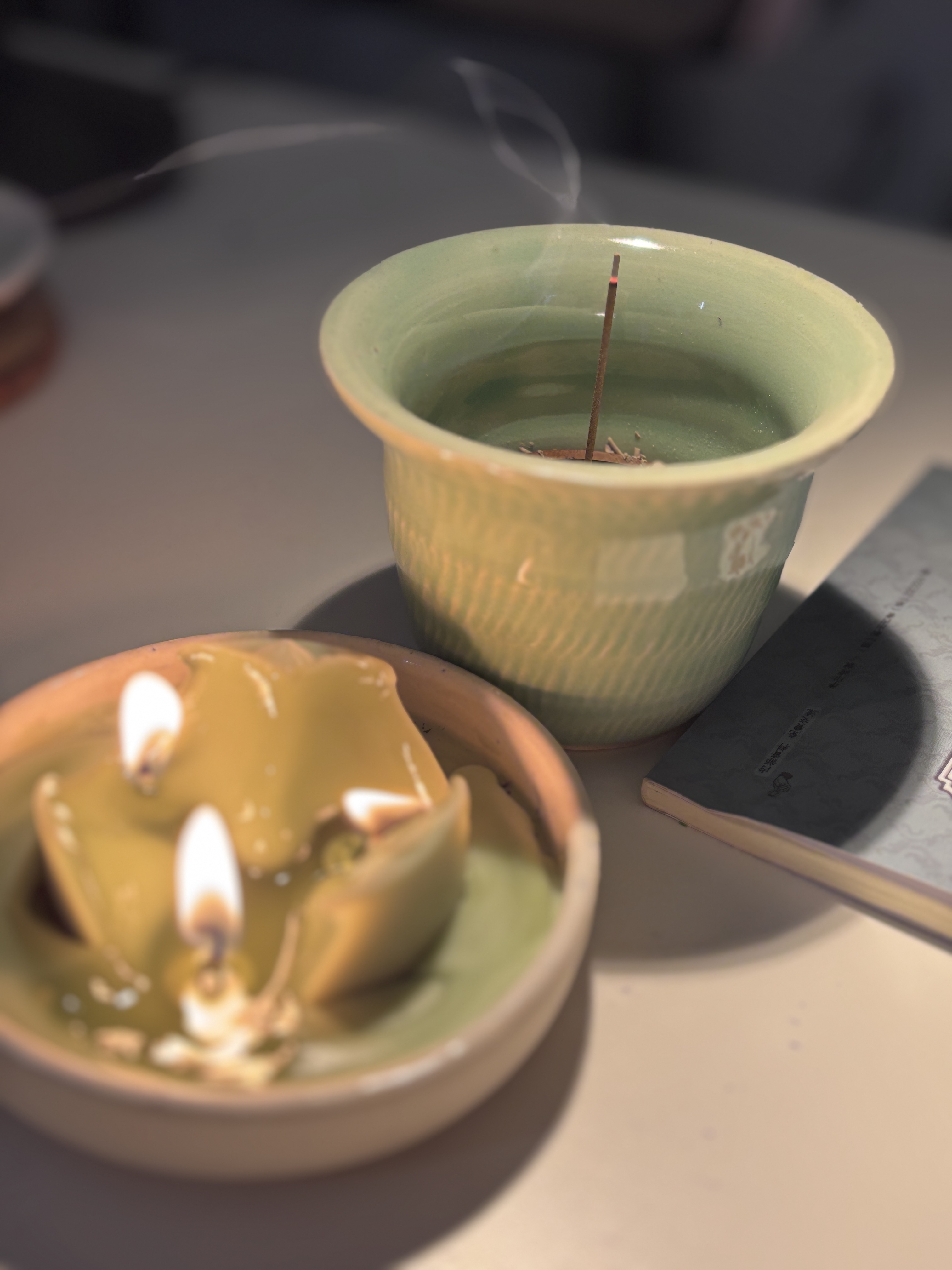 Canace Dharma candle checkout page picture